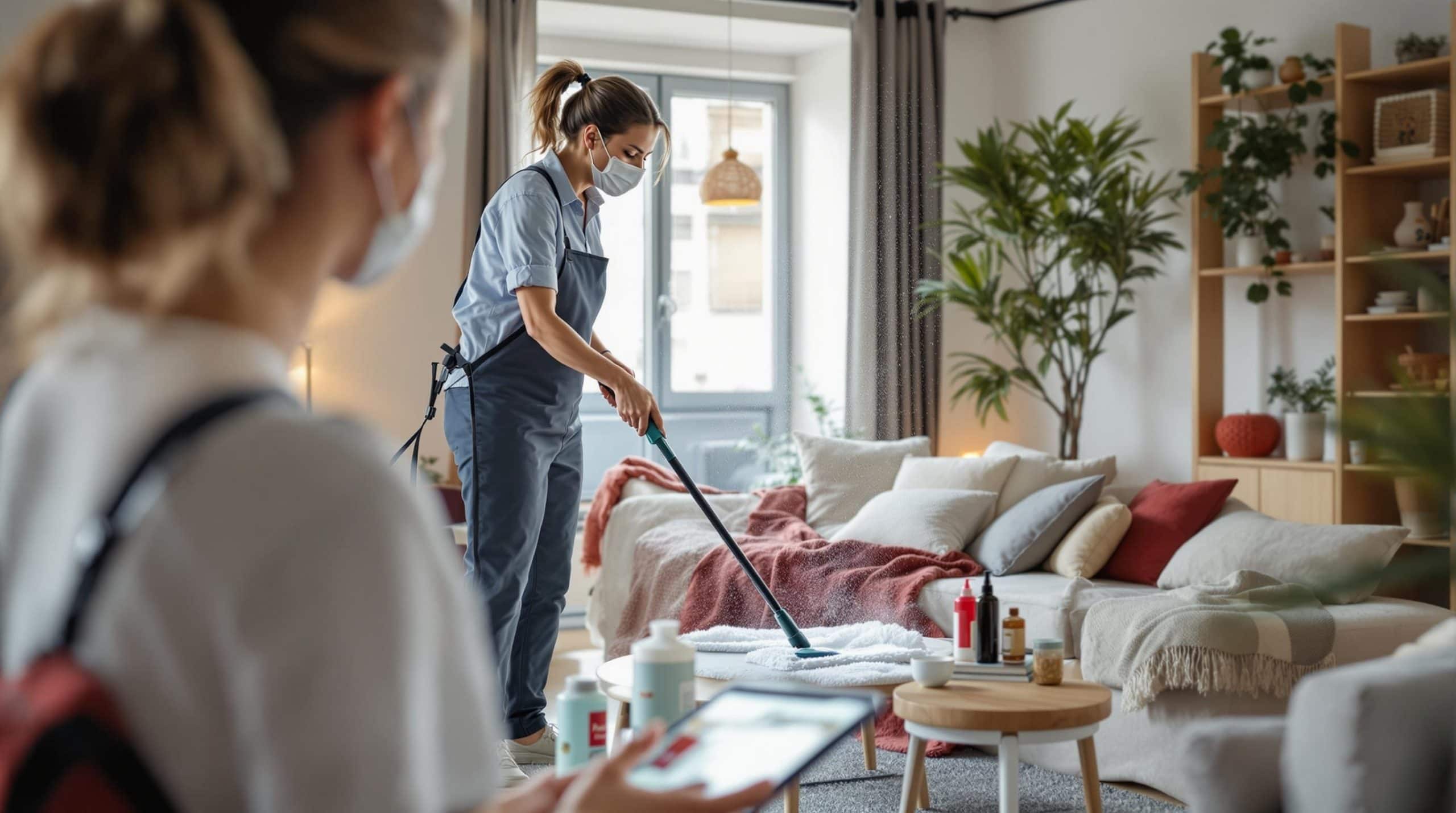 Ménage Airbnb à Ustaritz : Qualité Vérifiée Par IA